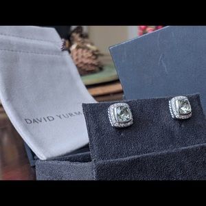 David Yurman, Petite Albion Prasiolite Earrings